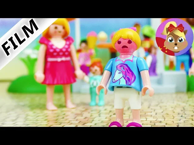 摩比游戏playmobil 小电影 汉娜超级生气 生妈妈的气,哼~